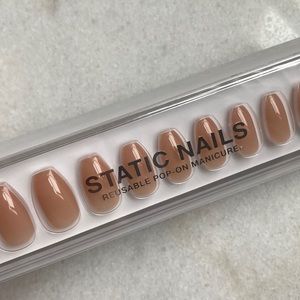 NEW Static Nails Press On Nails — Nearly Nylon coffin